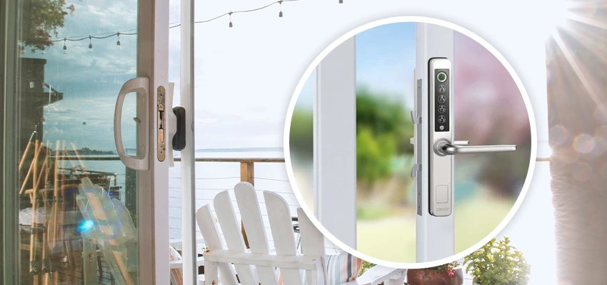 Sliding French Doors Locks Installation in Redlands, California